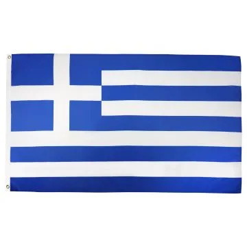 DRAPEAU GRÍ?CE 90x60cm - DRAPEAU GREC 60 x 90 cm Polyester léger