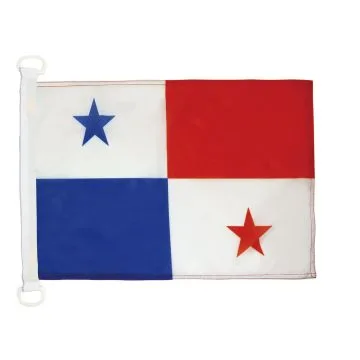 PAVILLON NAUTIQUE PANAMA 45x30cm - DRAPEAU DE BATEAU PANAMÉEN 30 x 45 cm