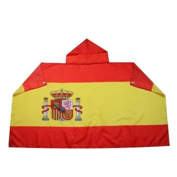 DRAPEAU CAPE ESPAGNE 150x90cm - BODY FLAG SUPPORTER ESPAGNOL 90 x 150 cm