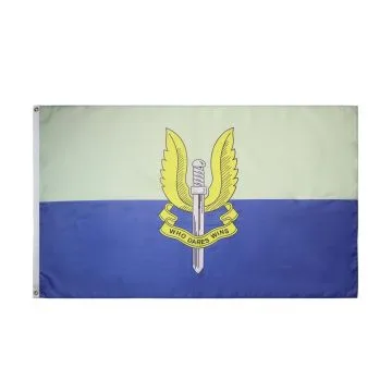 United Kingdom Special Air Service Flag 2' x 3' 100D polyester grommets