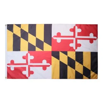 DRAPEAU MARYLAND 150x90cm - DRAPEAU ETAT AMÉRICAIN - USA - ETATS-UNIS 90 x 150 cm - DRAPEAUX