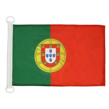 PAVILLON NAUTIQUE PORTUGAL 45x30cm - DRAPEAU DE BATEAU PORTUGAIS 30 x 45 cm