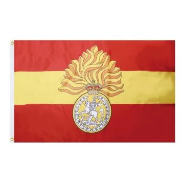 Drapeau Royal Regiment of Fusiliers de la British Army 150x90cm - Drapeau armée britannique 90 x 150 cm - Drapeaux