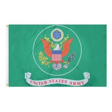 DRAPEAU ARMÍ?E DE TERRE DES Í?TATS-UNIS VERT 150x90cm - DRAPEAU UNITED STATES ARMY 90 x 150 cm - DRAPEAUX