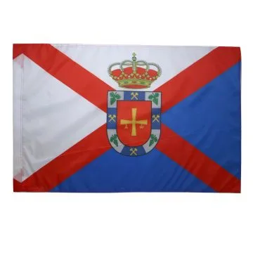 DRAPEAU EL BIERZO 90x60cm - DRAPEAU DU BERCIANISME 60 x 90 cm Fourreau pour hampe