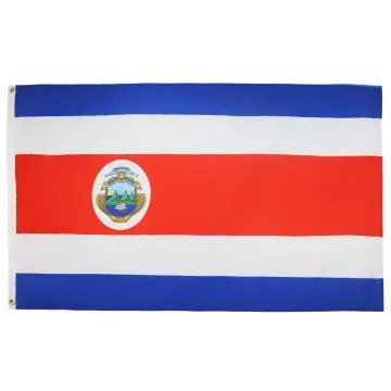 DRAPEAU COSTA RICA 150x90cm - DRAPEAU COSTARICAIN 90 x 150 cm Polyester léger