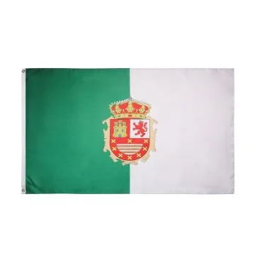 DRAPEAU FUERTEVENTURA 150x90cm - DRAPEAU DE FUERTEVENTURA - ILES CANARIES 90 x 150 cm - DRAPEAUX