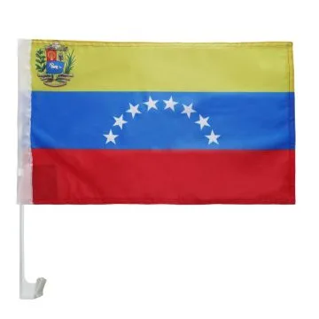 Drapeau de voiture Vénézuela 45x30cm - Carflag vénézuelien 30 x 45 cm