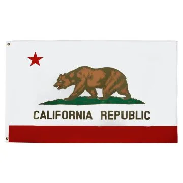 DRAPEAU CALIFORNIE 90x60cm - DRAPEAU CALIFORNIEN - ETAT AMÉRICAIN - USA - ETATS-UNIS 60 x 90 cm - DRAPEAUX
