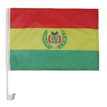 Drapeau de voiture BOLIVIE 45x30cm - Carflag BOLIVIEN 30 x 45 cm