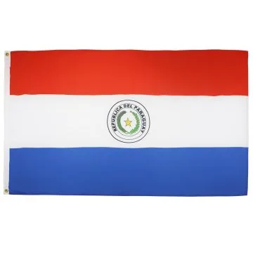 DRAPEAU PARAGUAY 90x60cm - DRAPEAU PARAGUAYEN 60 x 90 cm - DRAPEAUX