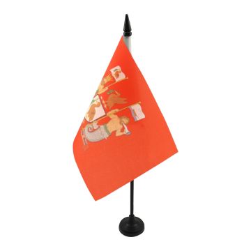 DRAPEAU DE TABLE LIVERPOOL 21x14cm - PETIT DRAPEAUX DE BUREAU CITÍ? DE LIVERPOOL - MERSEYSIDE 14 x 21 cm