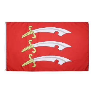 DRAPEAU COMTÉ DE ESSEX 150x90cm - DRAPEAU COUNTY OF ESSEX - ANGLETERRE 90 x 150 cm - DRAPEAUX
