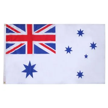 DRAPEAU AUSTRALIA NAVY ENSIGN SMALL FLAG  150x90cm - DRAPEAU PAVILLON MARINE ROYALE AUSTRALIENNE 90 x 150 cm - DRAPEAUX