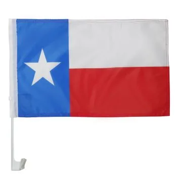 Drapeau de voiture TEXAS 45x30cm - Carflag TEXAN - ETAT AMÉRICAIN - USA - ETATS-UNIS 30 x 45 cm