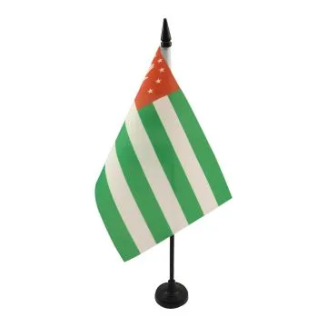 Drapeau de table Abkhazie en Géorgie 21x14cm - PETIT Drapeaux DE BUREAU abkhaze 14 x 21 cm