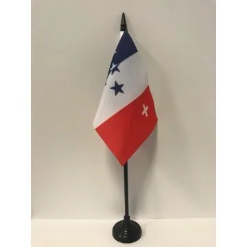 DRAPEAU DE TABLE ROMANDIE MOUVEMENT ROMAND 15x10cm - PETIT DRAPEAUX DE BUREAU ROMANCHE INDÉPENDENTISTE 10 x 15 cm