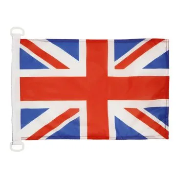 PAVILLON NAUTIQUE ROYAUME-UNI 45x30cm - DRAPEAU DE BATEAU ANGLAIS - UK - GRANDE BRETAGNE 30 x 45 cm