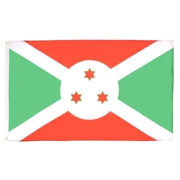 DRAPEAU BURUNDI 150x90cm - DRAPEAU BURUNDAIS 90 x 150 cm - DRAPEAUX
