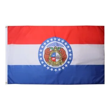 DRAPEAU MISSOURI 150x90cm - DRAPEAU ETAT AMÉRICAIN - USA - ETATS-UNIS 90 x 150 cm - DRAPEAUX