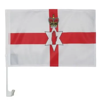 Drapeau de voiture IRLANDE DU NORD 45x30cm - Carflag NORD IRLANDAIS 30 x 45 cm