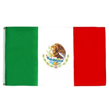 DRAPEAU MEXIQUE 90x60cm - DRAPEAU MEXICAIN 60 x 90 cm - DRAPEAUX