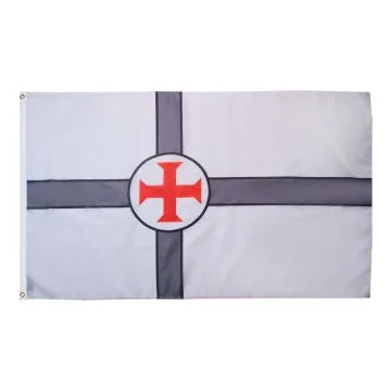 DRAPEAU SOCIÍ?TÍ? SECRÍ?TE ORDRE DU TEMPLE 150x90cm - DRAPEAU TEMPLIERS 90 x 150 cm - DRAPEAUX