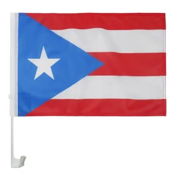 Drapeau de voiture Porto Rico 45x30cm - Carflag portoricain 30 x 45 cm