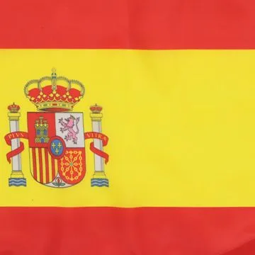 DRAPEAU ESPAGNE 45x30cm - PAVILLON ESPAGNOL 30 x 45 cm polyester léger