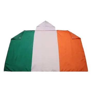 DRAPEAU CAPE IRLANDE 150x90cm - BODY FLAG SUPPORTER IRLANDAIS 90 x 150 cm