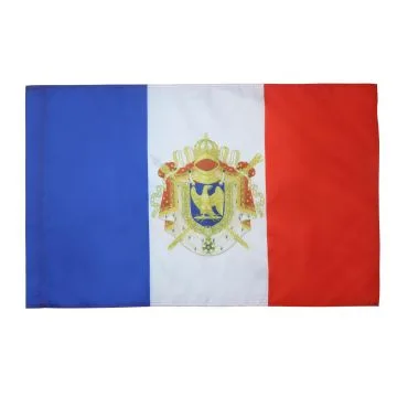 DRAPEAU FRANCE PREMIER EMPIRE 1804-1815 150x90cm - DRAPEAU FRANÍ?AIS - NAPOLEON 90 x 150 cm Fourreau pour hampe