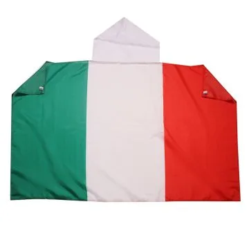 DRAPEAU CAPE ITALIE 150x90cm - BODY FLAG SUPPORTER ITALIEN 90 x 150 cm