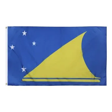 DRAPEAU TOKELAU 150x90cm - DRAPEAU  ÎLES DE L\'UNION - NOUVELLE-ZÉLANDE 90 x 150 cm - DRAPEAUX