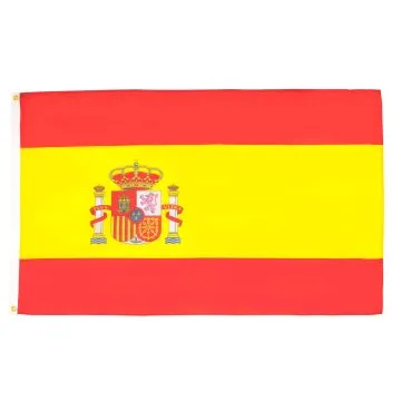 DRAPEAU ESPAGNE 90x60cm - DRAPEAU ESPAGNOL 60 x 90 cm Polyester léger