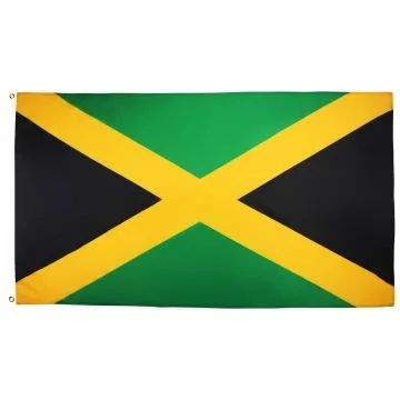 DRAPEAU JAMAÏQUE 90x60cm - DRAPEAU JAMAÏCAIN 60 x 90 cm Polyester léger