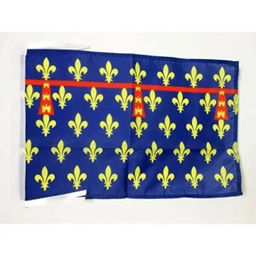 DRAPEAU COMTÉ D\'ARTOIS 45x30cm - PAVILLON PROVINCE FRANCE - ARRAS 30 x 45 cm haute qualité