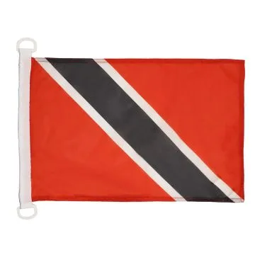 PAVILLON NAUTIQUE TRINIDAD-ET-TOBAGO 45x30cm - DRAPEAU DE BATEAU TRINIDADIEN 30 x 45 cm