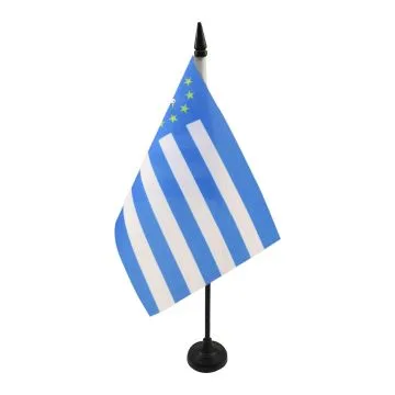 Drapeau de table Ambazonie indépendantiste au Cameroun 21x14cm - PETIT Drapeaux DE BUREAU du Southern Cameroon national council 14 x 21 cm