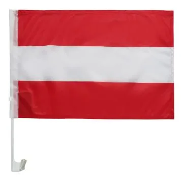Drapeau de voiture AUTRICHE 45x30cm - Carflag AUTRICHIEN 30 x 45 cm