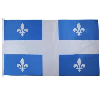 DRAPEAU QUÍ?BEC 150x90cm - DRAPEAU QUÍ?BÍ?COIS - CANADA 90 x 150 cm Spécial Extérieur - DRAPEAUX