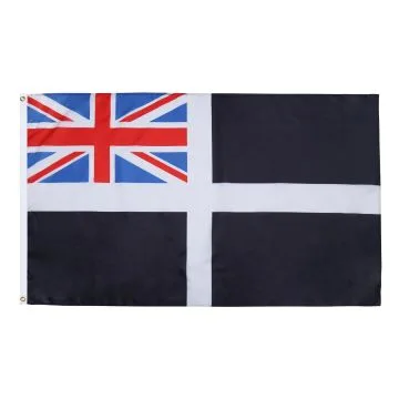 Cornwall Ensign Flag 2' x 3' 100D polyester grommets