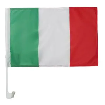 Drapeau de voiture ITALIE 45x30cm - Carflag ITALIEN 30 x 45 cm