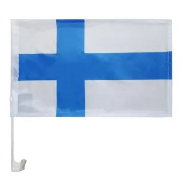 Drapeau de voiture FINLANDE 45x30cm - Carflag FINLANDAIS 30 x 45 cm