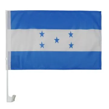 Drapeau de voiture HONDURAS 45x30cm - Carflag HONDURIEN 30 x 45 cm