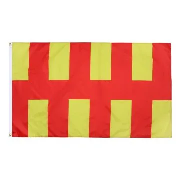 DRAPEAU COMTÉ DE NORTHUMBERLAND 150x90cm - DRAPEAU COUNTY OF NORTHD. - ANGLETERRE 90 x 150 cm - DRAPEAUX
