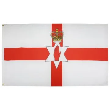 DRAPEAU IRLANDE DU NORD 90x60cm - DRAPEAU NORD IRLANDAIS 60 x 90 cm - DRAPEAUX