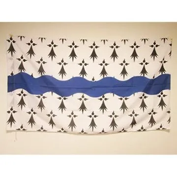 DRAPEAU LOIRE-ATLANTIQUE 90x60cm - DRAPEAU DÍ?PARTEMENT FRANÍ?AIS - PAYS DE LA LOIRE 60 x 90 cm Fourreau pour hampe