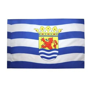 DRAPEAU PROVINCE DE ZÍ?LANDE 90x60cm - DRAPEAU ZEELAND AUX PAYS-BAS 60 x 90 cm Fourreau pour hampe