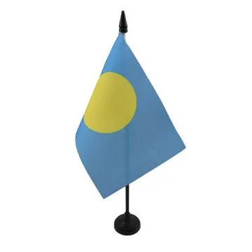 DRAPEAU DE TABLE PALAOS 15x10cm - PETIT DRAPEAUX DE BUREAU PALUAN 10 x 15 cm