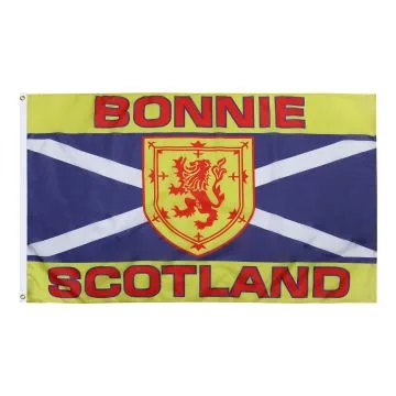 DRAPEAU ECOSSE BONNIE SCOTLAND 150x90cm - DRAPEAU ÉCOSSAIS 90 x 150 cm - DRAPEAUX